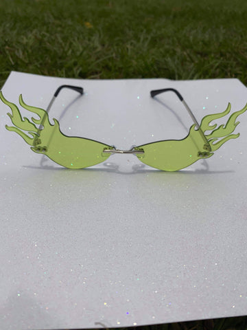 Fire Green Sunglasses