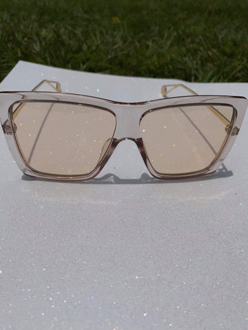 Retro Clear Sunglasses